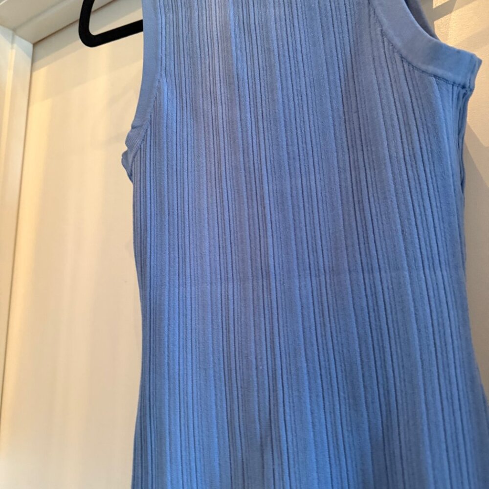 Dé Rococo: Deep Scoop Ribbed Tank Top NWT - Picture 7 of 7
